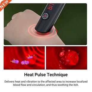Bug Bite Itch Pen Heat Pulse Antipruritic Pen Mosquito Repel