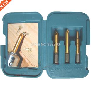 3pcs Ti Coated HSS4241 Easy Out Drill Broken Rusted Stripped