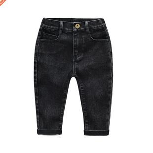 Kids Boys knitted Trousers Jeans 2021 Spring Autumn High Qua