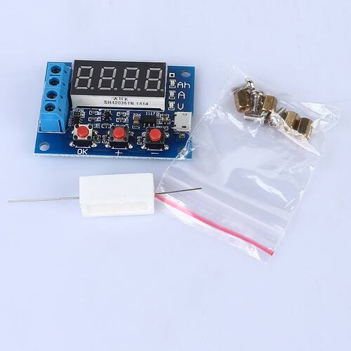 Blue Battery Capacity Meter Discharge Tester 18650 li-ion li