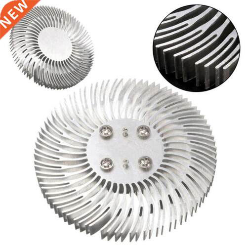 1pcs Round Spiral Aluminum Heatsink Cooler Led Heat Sink Rad