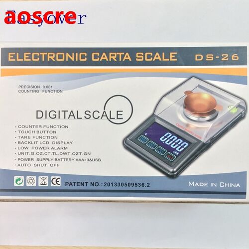 0.001g 30g Digital Jewelry Carat Scale LCD Touch Electronic
