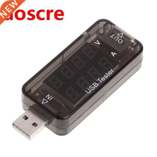 High Precision USB Current Voltage Charging Detector 4 Digit