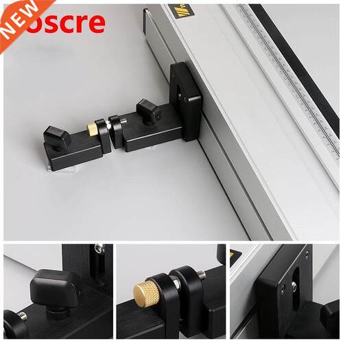 2Pcs Profile Fence Connector for T-tracks Sliding Backing Br