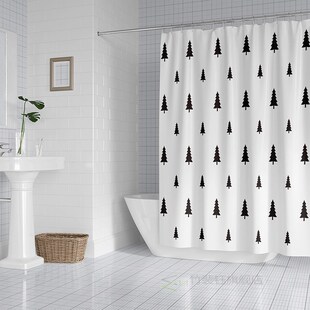 Waterproof Shower Curtains Morty Rick Bathroom Cartoon Naked