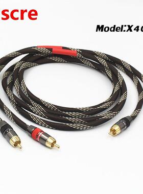 Hgh Qualty Audo RCA Cable,OFC Copper Plated Slver Cable,