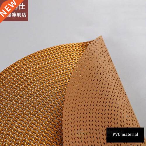 38CM Round PVC Placemat Kitchen Dining Table Mats Steak Pad