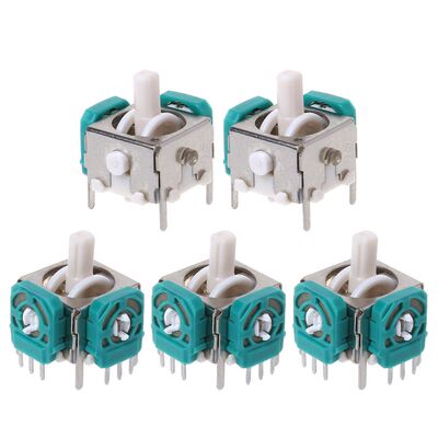 5PCS 3D Analog Joysticks Sensor Module Stick Replacement Rep
