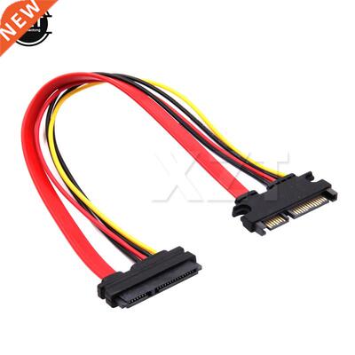 22Pin SATA Cable Male to Female 7+15 Pin Serial ATA SATA Da