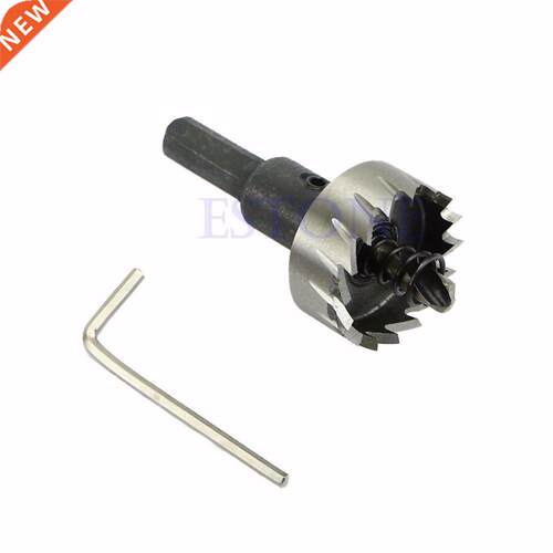 30mm HSS Carbide Tip Drill Bit Hole Saw Set Metal Alloy New
