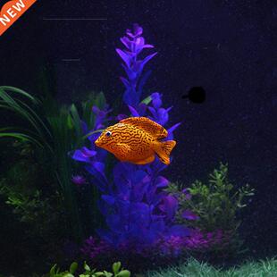 Creative Aquarium Decoration 1PC Silicone Plaic Swimming F
