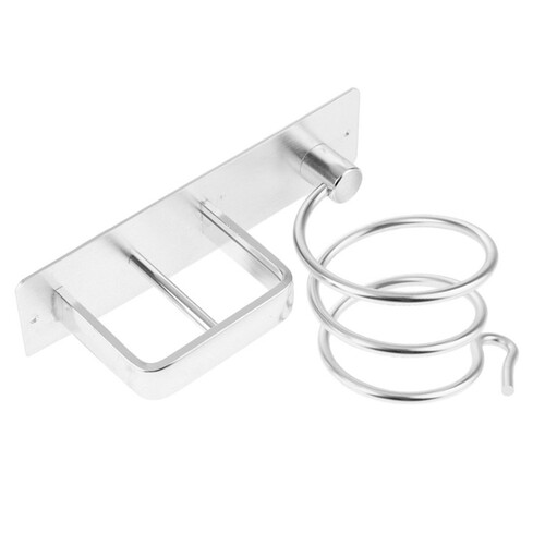 Aluminum Wall Mounted Hair Dryer Rack Organizer Hair Dryer S