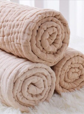 6 Layers Bamboo Cotton Baby Receiving Blanket Infant Kids Sw