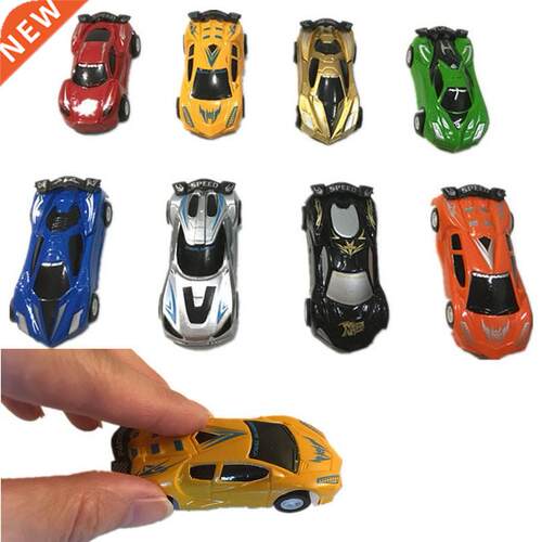 6Pcs/set Mini Toy Car Model Diecast Pull Back Racing Car Sim