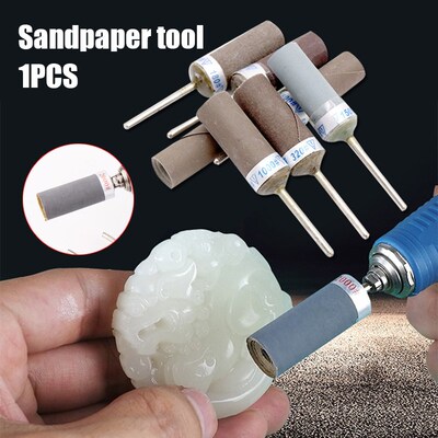 Sandpaper Sticks Cylinder Abrasive Polishing Grinding Wet Dr