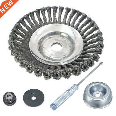 8 Inches Steal Wire Brush Cutter Trimmer Head Replacement Ga