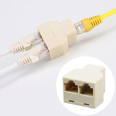 Connector 1 to 2 Way Parallel Wiring Small Ethernet Network
