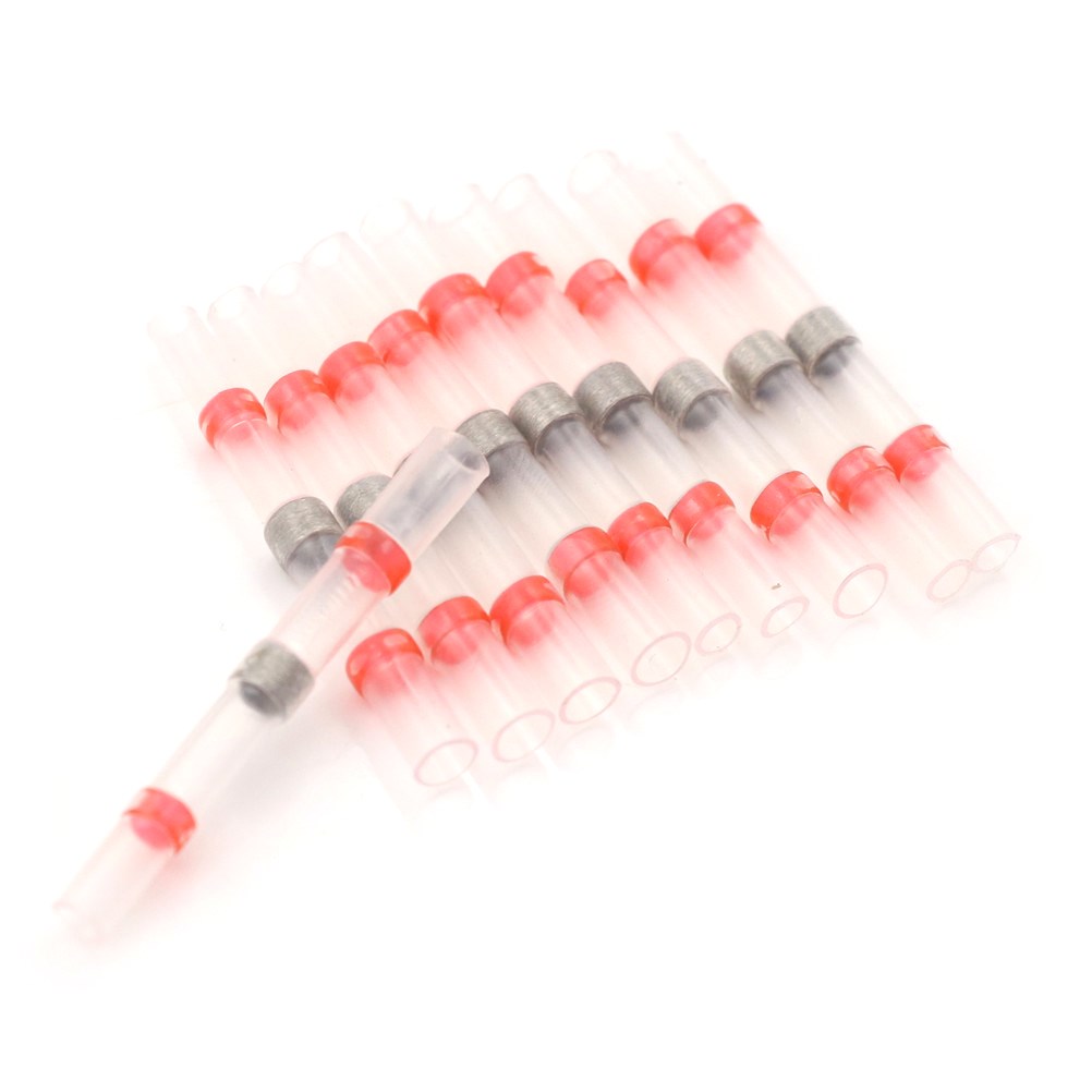 10pcs x red (AWG22-18) Waterproof Red Solder Sleeve Seal Hea
