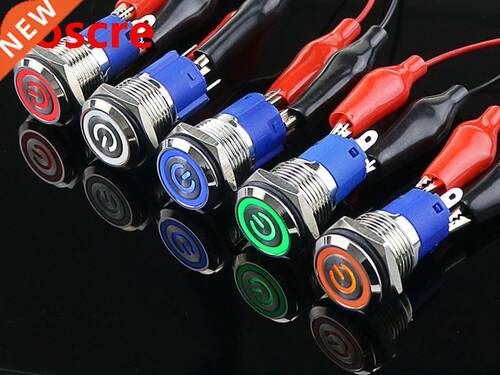 16mm Light Hot Car Autored Metal red blue yellow green whi