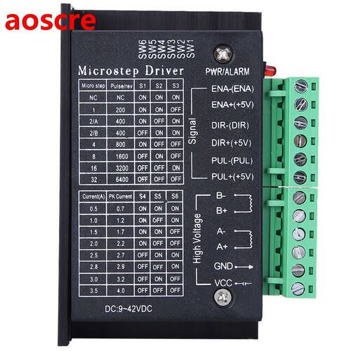 Driver Controller CNC 32 Subdivision 42/57 Stepper Motor TB6