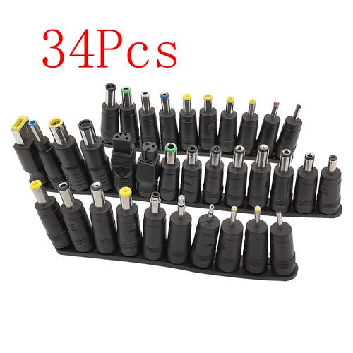 4Pcs/Set DC Power Adapter Kits Universal 5.5 x 2.1mm AC DC