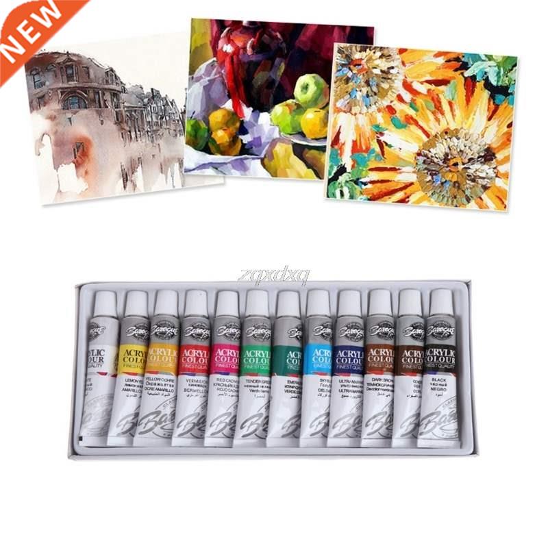 Professional Acrylic Paints Set Heavy Body Textile Painting-封面