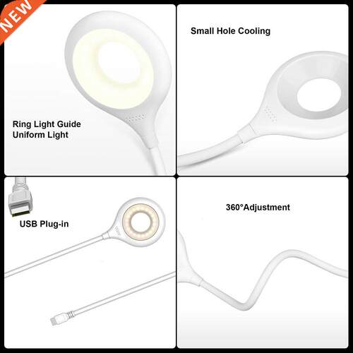 LED Desk Lamp Portable Night Light Lamp Freely Foldable Tabl