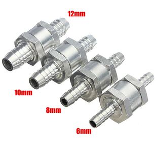 One 1Pcs Size Alloy Aluminium Way Fuel Valves 12mm