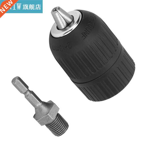 Plastic Casing 2.0-13MM 1/2-20UNF Keyless Drill Chuck 1/4 He