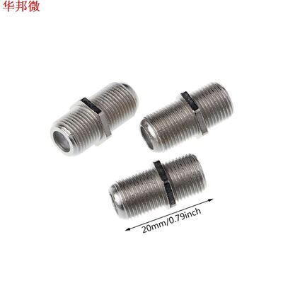10 Pcs Joiner Barrels Connector F Plug Coupler Adaptor 4 Sky