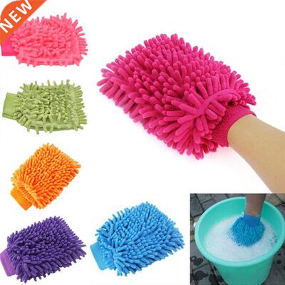 2 in 1 Ultrafine Fiber Chenille Microfiber Car Wash Glove Mi