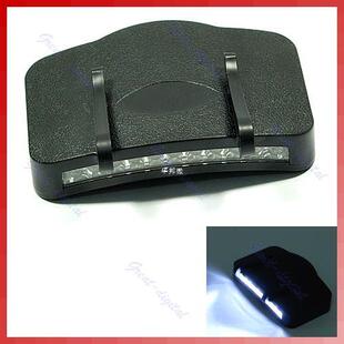 Black11 LED Flashlght Campng Clp-On Cap/Hat Lght