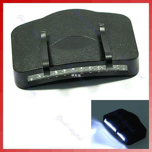 Black11 LED Flashlght Campng Clp-On Cap/Hat Lght