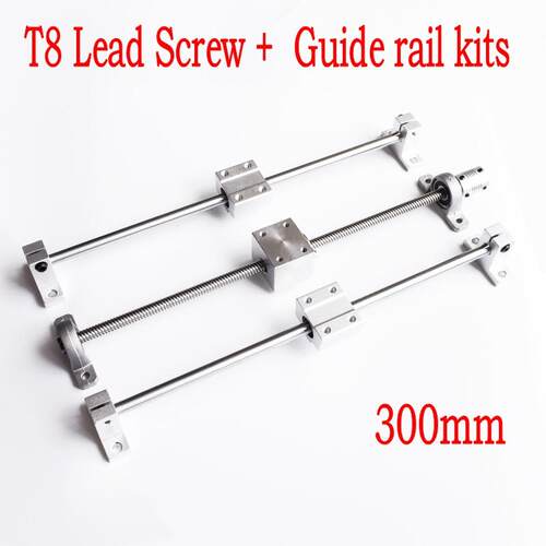 3D printer Guide rail parts -T8 Le Screw 300mm + Optical a