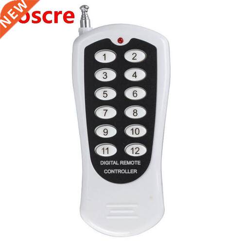KTNNKG 4MHz Wireless Remote Contrs RF Transmitter 12 But