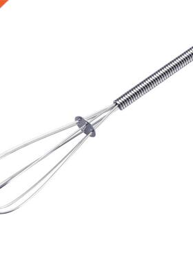 449C Manual Egg Beater with Spring Handle Stainless Steel Eg