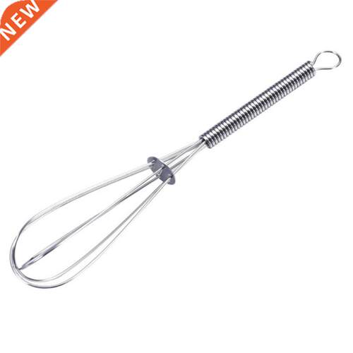 449C Manual Egg Beater with Spring Handle Stainless Steel Eg