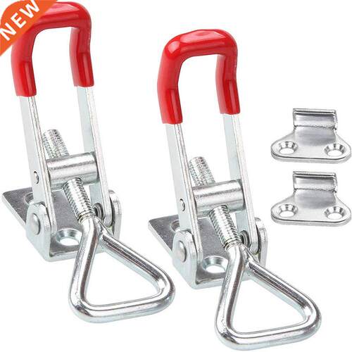 8-Piece Metal Toggle Latch, 360Lbs Adjustable Toggle Clip, H