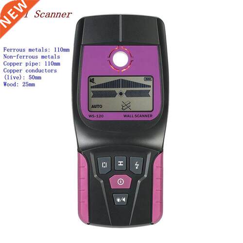 WS120 Wall Scanner Multifunctional Wall Detector PVC Water P