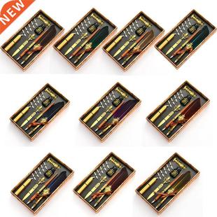 Calligraphy Quill Feather Dip Pen Fountain Writing Ink Nibs