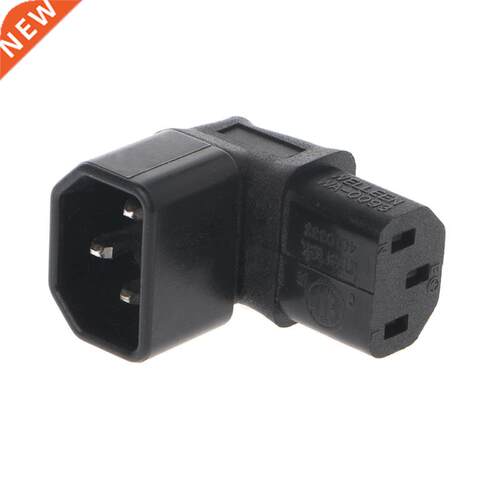 Right Angled IEC Adapter Up Angled IEC 320 C14 To C13 For LC