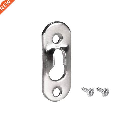 Keyhole Hanging Plate, 37mm x 14mm Single Hole Hook with Scr