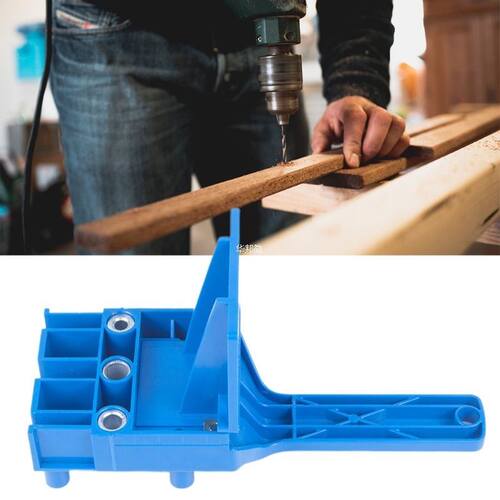 Handheld Woodworking Doweling Jig Drill Guide Wood Dowel Dri