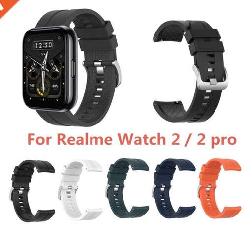 Silicone Bands Compatible with Realme-Watch 2/2 Pro Sports W