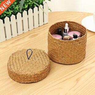 Weaving Snack Storage Box Handmade Storage Baskets Wicker Wa