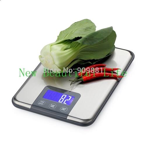 15KG 1g Large Kitchen Electronic Scales Max Capacity 15kg Di