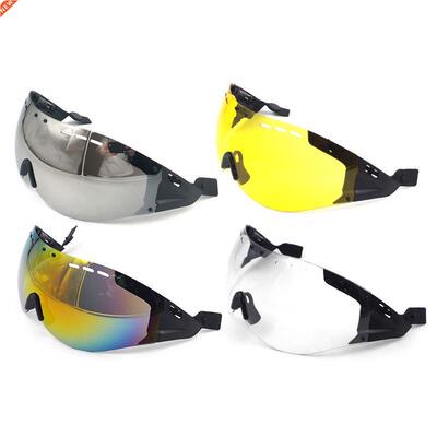 Road Bicycle Helmet Lens Cycling Aero Helmet Sun-visor Goggl