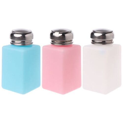 Anti-static Plastic Press Pump Bottle 100/200ml/250ml Liquid