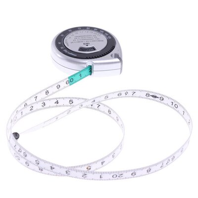 1pc Body Mass Measuring Tape BMI Calculator - Fitness Weight