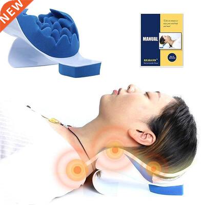 Blue Sponge Neck Pillow Relieves Tightness and Soreness Ther
